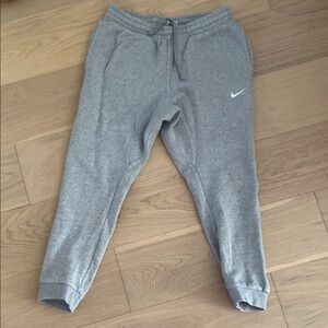 Nike Mens Light Gray Sweatpants